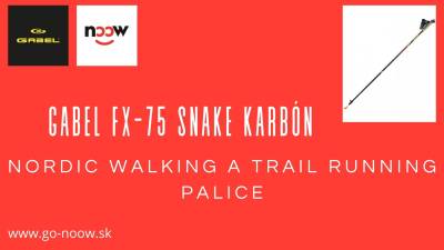 GABEL FX-75- palice na  Nordic Walking a Trail running palice so vetkmi naj