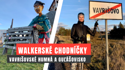 Trasa na Nordic Walking vo Vavriove - humn smer guovisko