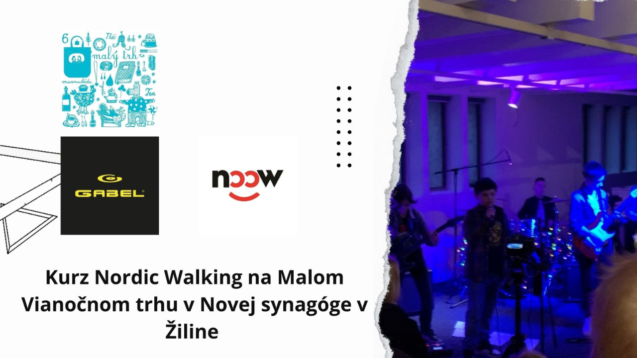 Kurz Nordic Walking na Malom trhu v Novej synagge v iline.