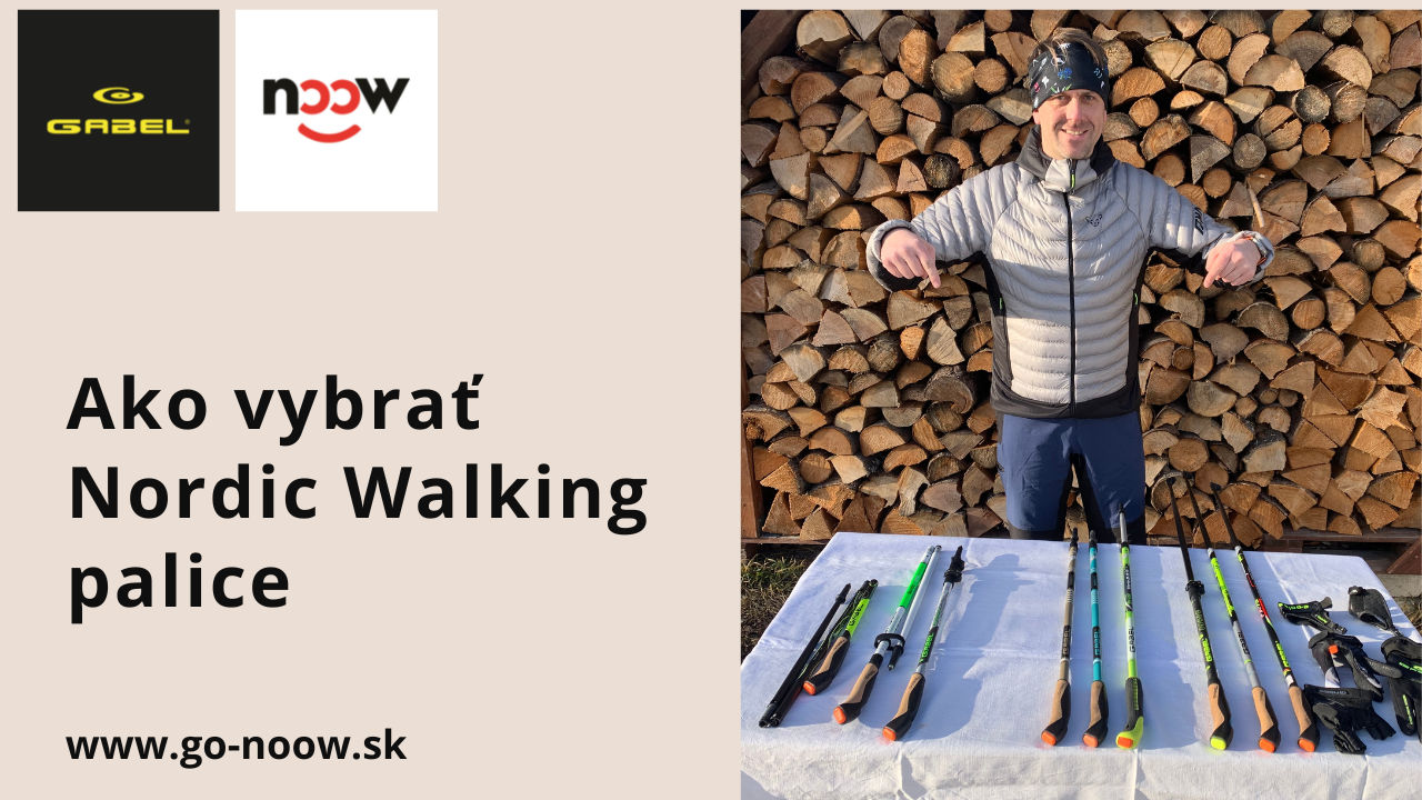 Ako vybra nordic walking palice