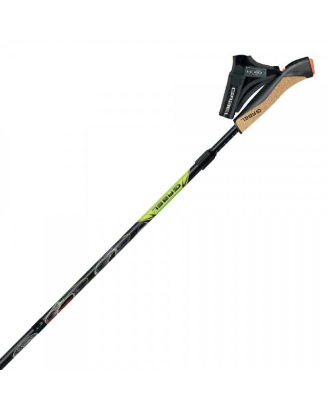 Gabel Viper 105-130 cm - Nordic Walking a Trail running skladacie palice zo snake carbon