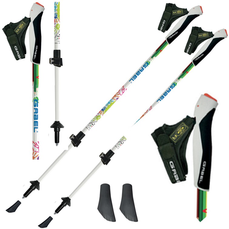 gabel nordic energy f.l. - detsk teleskopick palice pre nordic walking