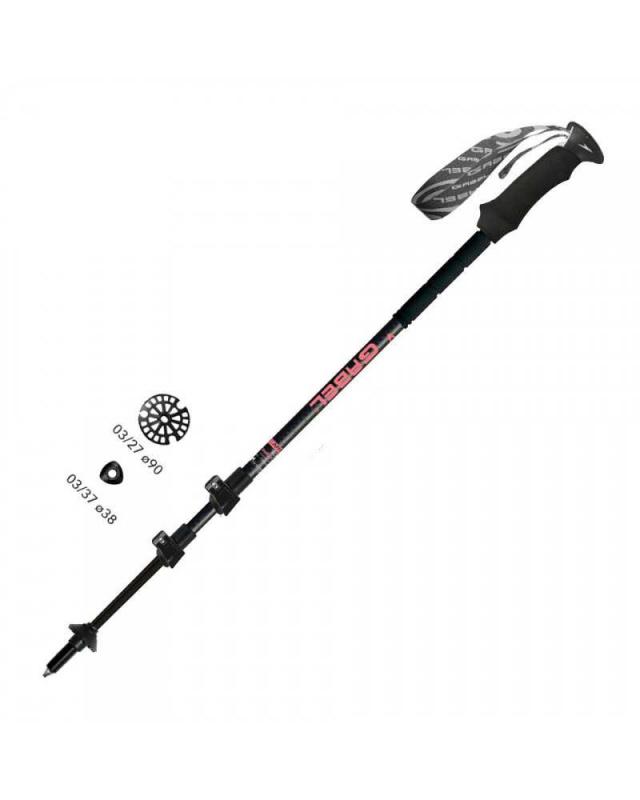 gabel escape carbon tour lite-ultralahk palice pre treking a skialpinizmus