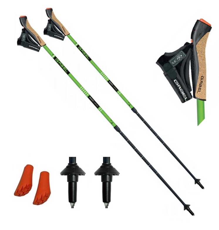 gabel stretch carbon-karbnovo-hlinkov palice pre nordic walking