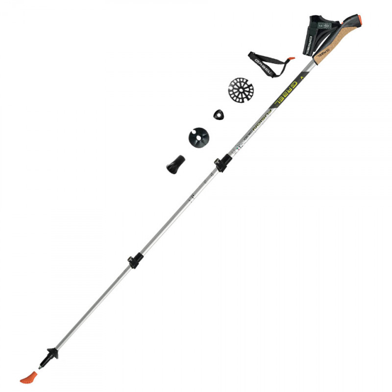 gabel fusion cork tech-teleskopick palice pre nordic walking, treking, skitouring, beh