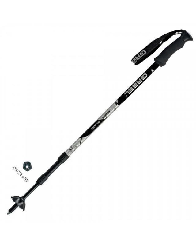 gabel mont blanc lite black - palice pecilne navrhnut pre treking a celodenn turistiku